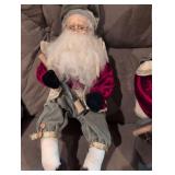 Traditional Santa Claus Figurine with Painter