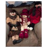 Holiday Snowman Family Plush Set