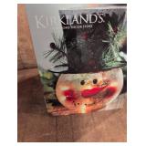 Kirklands LED Snowman Head Christmas Decoration