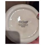 First Snowfall Canterbury Potteries Snowman Cookie Jar