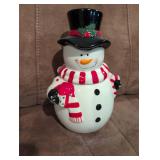 Heartfelt Kitchen Creations Snowman Cookie Jar
