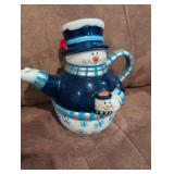 Snowman Decorative Teapot