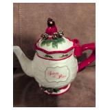 Cracker Barrel Season of Peace Teapot