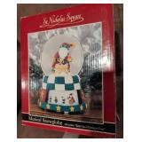St. Nicholas Square Musical Santa Snow Globe
