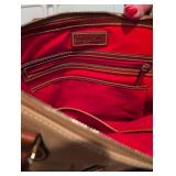 Dooney & Bourke Pebbled Leather Zip Satchel