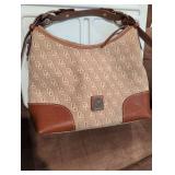 Dooney & Bourke Signature Canvas Hobo Bag