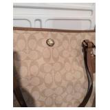 Coach Signature Canvas Tote Bag