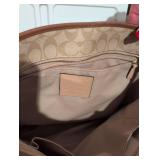 Coach Signature Canvas Tote Bag