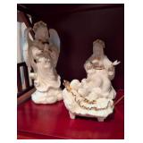 San Fransisco Music Co. Adams Hart Collection Musical Nativity Set