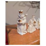 San Fransisco Music Co. Adams Hart Collection Musical Nativity Set