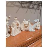 San Fransisco Music Co. Adams Hart Collection Musical Nativity Set