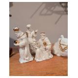 San Fransisco Music Co. Adams Hart Collection Musical Nativity Set