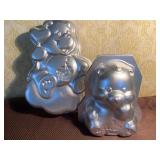 Cake Pans - Care Bears, 3-D Pan has all pieces
