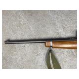 Rifle, Mossberg Model 351CA .22 Cal with Weaver scope and shoulder sling