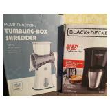 Tumbling Box Food Shredder and Brew 