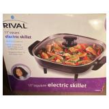Rival 11" Square Electric Skillet, New in Box