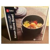 Korean Stone Bowl, New in Box