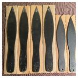 Cold Steel Carbon Throwing Knives, 6