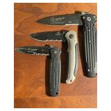 Pocket Knives, (3) Gerbers