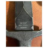 1987 Eldon Courtney and Taylor 440 Pocket Knives in Sheathes