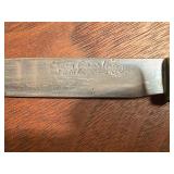 1987 Eldon Courtney and Taylor 440 Pocket Knives in Sheathes