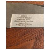 Leatherman Multi-Tool and 1995 Hibben Throwing Knives in Cases