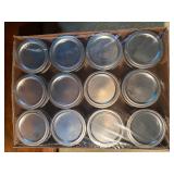 Smooth Canning 4 Oz Jars, (12) w/ Lids and Bands, New Box