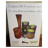 DIY Fermentation Kit, Missing Wood Tamper (weights and lids are like new)