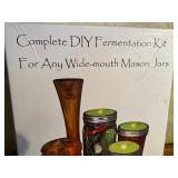 DIY Fermentation Kit, Missing Wood Tamper (weights and lids are like new)