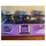 Ball Purple Canning Pint Jars w/ Lids and Bands, Limited Edition, New Package