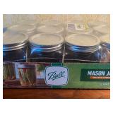 Canning Jars, 12 Pint Jars w/ Lids and Bands, New Package