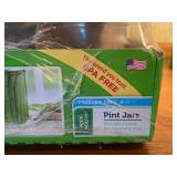 Canning Jars, 12 Pint Jars w/ Lids and Bands, New Package