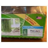 Canning Jars, 12 Pint Jars w/ Lids and Bands, New Package