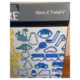 Farberware 100 Piece Cookie Cutter Set, New, Bag inside is Sealed