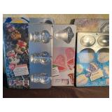 Cookie and Mini Cake Pans, All New/Sealed