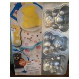 Cookie and Mini Cake Pans, All New/Sealed