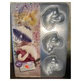 Cookie and Mini Cake Pans, All New/Sealed