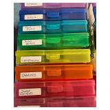 Plastic Totes Filled w/ Seeds