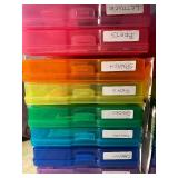 Plastic Totes Filled w/ Seeds