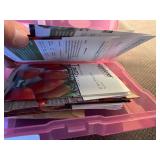 Plastic Totes Filled w/ Seeds