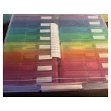 Plastic Totes Filled w/ Seeds