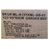 Garden Bed, New in Box, SKU # ML-A13YKML-GB-01, Approx 4