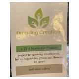 Amazing Creation 5-Tier Stackable Planter and (3) Pots, All New