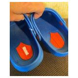 KU Fan Clogs, Size 7, New