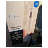 Immersion Blender and Dash Egg Bite Maker, Both New