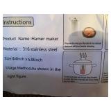 Meat Press Molds, 2, New in Packaging