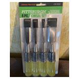 Pittsburgh Chisel Set, New in Package