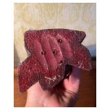 Wood Carved Buddah, Approx 10"