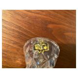 Vintage Cut Glass Lidded Candy Dish and Zajecar Crystal Pieces (2)