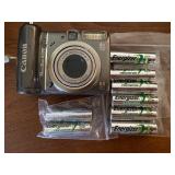 Canon Digital Camera w/ Rechargable Batteries